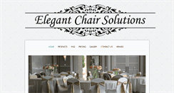 Desktop Screenshot of elegantchairsolutions.com